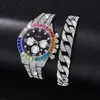 Другие часы Lvpai Brand Watch Braslet Set Set Luxury Women Мужчины, повседневные женщины Crystal Watch Men Diamond Fashion Watch Feminino 230619