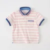 T-shirts Dave Bella Soda T-shirt en coton pour garçon Vêtements d'été Polo pour enfants Vêtements pour enfants Haut pour bébé DB2234958 230619