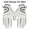 Golf Bags Balls Sport Gloves Professional Genuine Leather Sheepskin NonSlip Antiskid Particles Men Golfer Practice Game Gift White 230619