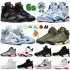 Jumpman 6 6s Scarpe da pallacanestro Bordeaux UNC Triple Nero Rosso Oreo Bianco Infrarossi British Khaki Sport Blue Mint Foam Midnight Navy Silver Marron Hare Gold Hoops Sneaker