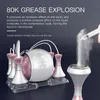 6 I 1 80k Slantmaskin Ultraljudskavitation RF Vakuum Kavitationssystem Skönhet Kroppsformning Fett Burning Beauty Salon Equipment