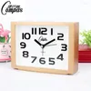 Table Clocks Alarm Clock Large Font Seat Hanging Dual-Purpose Mute Bedside Night Light Snooze Bedroom Desk