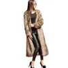 Femmes Fourrure Faux Femmes Manteau D'hiver Couleurs Solides Fluffy Fleece À Manches Longues Furry Casual Taille Asiatique S-6XL Plus La Taille