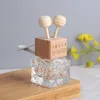 10ml Water Cube Auto Air-Outlet Perfume Bottle Empty Car Air Freshener Vent Clip Essential Oil Aromatherapy Fragrance Diffuser Containe Htwr