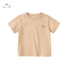 T-shirt DB2234918 Dave Bella Summer 3Y-13Y Abbigliamento per bambini Bambini Fshion Cotton Sprite T-shirt Ragazzi Moda di alta qualità Cute Tees 230619