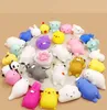 Kawaii squishies mochi brinquedos mole para crianças favores de festa mini brinquedos de alívio do estresse presente de aniversário goodie saco stuffers