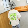 T-shirts Boy Children Children Leisure Top Kawaii Printing Cartoon Produtos