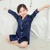 Girl Dresses Toddler Long Sleeve Solid Color Home Dress Ice Silk Loose Thin Model For Girls Pattern 3 Month