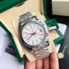 Con diamante Orologio meccanico automatico da uomo 36/41MM 904L tutti gli orologi in acciaio inossidabile Batteria al quarzo da donna 28/31 orologio da polso super luminoso montre de luxe