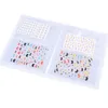 Other Items 80 slots Nail Sticker Storage Book Water Decals Empty Holder Easy Po Album Manicure Art Tools 230619