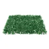 Flores Decorativas Plantas Verdes Artificiais Grama Relva Faux Interior Boxwood Wall Gramados Pano de Fundo Plástico Falso Jardim