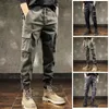 Męskie spodnie Stylowe sznurki Bow Bottoms Joggers Elastyczne talie streetwear