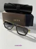 Najważniejsze oryginalne hurtowe okulary przeciwsłoneczne Dita Store internetowe DITA LXN EVO DTS403 A 01 Matte Black Gold Gray Gradient Sunglasses Authentic