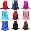 Lenços 90x90cm de moda lenço de cabelo de lenço para mulheres estampas florais cetim hijab lenços de xale quadrado shawl ladies