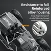 Металлический RC Car Demote Control Высокоскоростной скалоладный светодиодный свет 2,4 г 4CH Тант Drift Electric Car Комплект для преобразования автомобилей игрушки детские автомобили