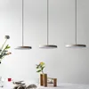 Pendelleuchten Nordic LED-Licht 23–40 cm Scheiben-Hängeleuchten für Schlafzimmer, Gang, Wohnzimmer, Küche, Arbeitszimmer, Heimdekoration, Glanz