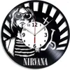 Wandklokken Nirvan Klok Decor Voor Woonkamer Verjaardagscadeau Fan Cobain Art Home Xmas Idee Muziek