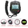 Timers Professional Handheld Digital Stopwatch Timer Outdoor Sports Trainer Chronograph Stop Watch 0.01s Precision Timer Tools 230620