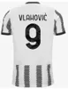 22 23 Vlahovic Chiesa Milik Soccer Jerseys 22 23 Pogba Men Bonucci футбольные рубашки Kit McKennie di Maria