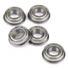 Förvaringspåsar 10 st f688zz Flanged Radial Ball Bearings Metal Steel Double Shielded Flange Bearing 8 x 16 5mm For Motor