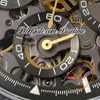 GETF Blaken SA4130 Automatik-Chronograph Skeleton Gold Dial Herrenuhr PVD 904L Stahl All Black Rubber Strap Super Edition Reloj Hombre Montre Uhren Puretime A1