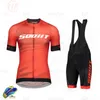 Radfahren Jersey Sets Scottful Pro Team Set Mann Sommer MTB Kleidung Kurzarm Ropa Ciclismo Outdoor Reiten Fahrrad Uniform 230620