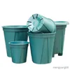 Fioriere Vasi 5 pezzi Pianta in plastica Vaso da fiori vassoio verde crescere plantenpot Strumenti per fioriera da giardino carino vivaio Vasi Giardinaggio per erbe Piante grasse