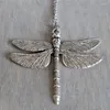 Pendant Necklaces 1Pcs Large Dragonfly Long Chain Necklace Boho Good Luck Butterfly For Women