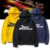 Mens Jackets Autumn Winter Fashion Hoodies Casual Longsleeved Hooded Sweatshirts the Fast and Furious Printed Sports Tops 230619