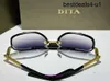 Лучшие оригинальные оптовые солнцезащитные очки Dita Sunglasses Dita Mach Five 2087 Солнцезащитные очки в черном желтом золоте совершенно новый