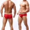 Calzoncillos 3 unids/lote Super suave hombres Bulge bolsa Mini Bikini calzoncillos ropa interior delgada