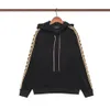 Mens Hoodie women hooded sweatshirt Hoodies sports top high street Sweatshirts designer jacket quality Fashion sportswear Black sweater Pullover