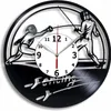 Horloges murales Home Decor - Art Idea For Man Sport Handmade Gift Boy Record Clock 12 Pouces