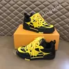 Hot Luxury Designer Men Causal Shoes Fashion Donna Leather Lace Up Platform Sole Sneakers Bianco Nero uomo donna