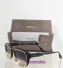 Topp original grossistdita solglasögon online -butik Ny autentiska solglasögon Varkatop DTS 707 A 01 Black Gold Frame Limited EDI