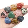 Свободные драгоценные камни натуральный камень без отверстия формы сердца драгоценный камень.
