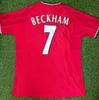 2001 2002 RETRO Soccer Jerseys Vintage Classic Beckham Giggs Scholes Cantona Camiseta Maillot Football Shirt Kit Uniforme de Foot Jersey 2003 2004