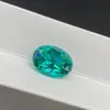 Löst diamanter ovala Brasilien paraiba turmalin stenfärg ädelsten grön jade pulver smält ädelsten etnisk ring ansikte 230619