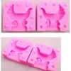 Baking Moulds 3D Baby Car Silicone Cake Mousse Mold For DIY Craft Soap Mould Decorating Tools Kitchen Accessories Bakeware M1097