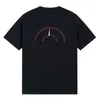 Topstoney Summer Classic Compass Printed T-shirt Joker Brand Casual Shirt Men's Loose Breattable Short ärmar W652#