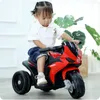 Hy Mini Children's Electric Motorcykeltur på RC Kids Tricycle 6V Stora batteri Baby Motorcykel Toys för pojkar 1-6 år