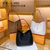 Kadınlar gül hobo le5a7 torba omuz çantası ayarlanabilir kayış kadın çanta le 5 a 7 lüks tasarımcılar çanta çanta cüzdanları cüzdanlar 33.27.14cm