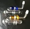 Glass Smoking Pipes Manufacture Hand-blown bongs Multi Bend Charge Hulu Shaoguo