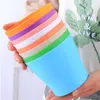 Горшки для цветов Горшок Bunga Plastik Pekebun Mini Warna-warni Pot Bunga Sukulen Rumah Kantor Desktop Taman