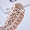 Sneakers 2023 Kids Girls Summer Leather Sandals Hollow Out High Quality Fashion Gladiators 21 30 D162 230619