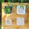 Jardineras Macetas Buah Pot Bunga Transparan Mini Tahan Penanam Plastik Tumbuh Sukulen Kotak Pembibitan Nampan