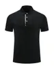 Lu Outdoor Sport Polo Shirt Mens Quick Dry Sweat-wicking Short Top Men Wrokout Sleeve R511 4XL Roupas da moda Ffrgd