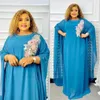 Vestuário étnico Muçulmano Kaftan Abaya Vestido Mulheres Dubai Elegante Vestidos de Noite Roupas Africano Chiffon Maxi Boubou Robe Djellaba Femme