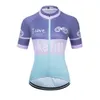 Cycling Jersey Sets Kafitt Women's Fashion Short Sleeve 2023 100 Polyester T Shirt Breathable Roupa De Ciclismo Feminina 230619