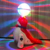 Cani elettrici luminescenti per bambini che ballano ragazzi rotanti luci in movimento acrobazie musicali giocattoli per bambini adatti alla moda all'ingrosso popolare addobbata